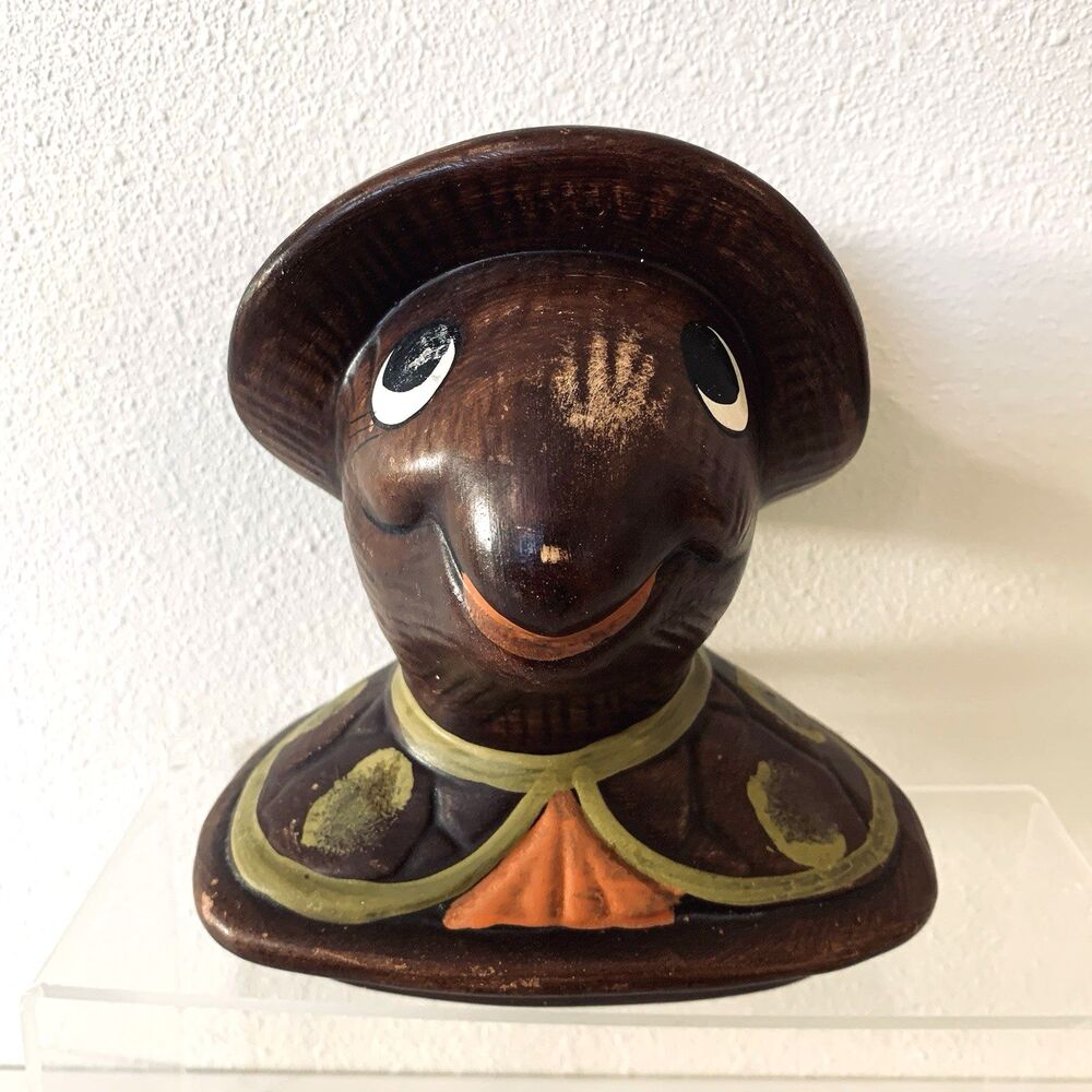 Replacement Lid for VTG 1960s USA Pottery Retro Turtle Lidded Cookie Jar #2635